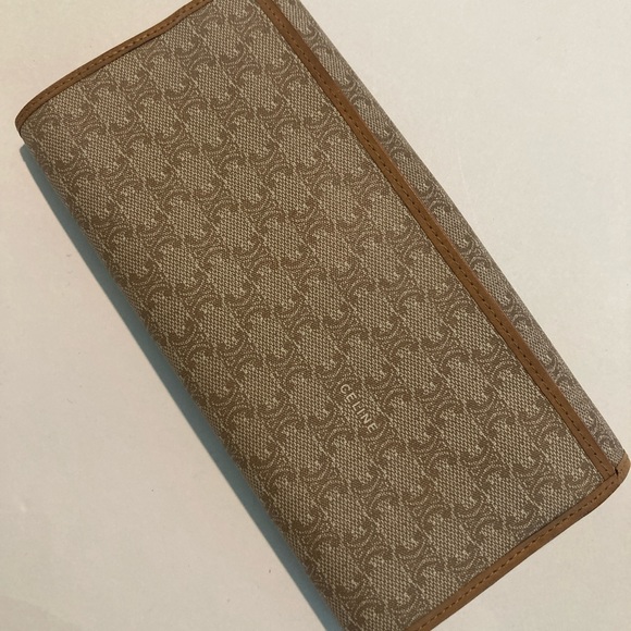 Vintage Celine Macadam Long Wallet - Picture 3 of 10